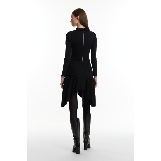 Obsidian Cutout  Dress